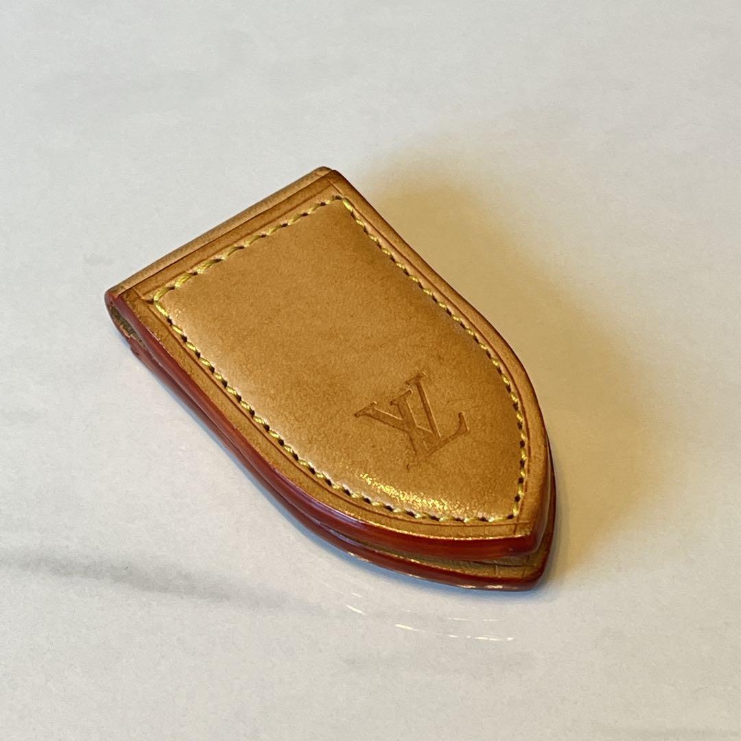 Louis Vuitton ルイヴィトン マネークリップ パンスアビエ ヌメ革