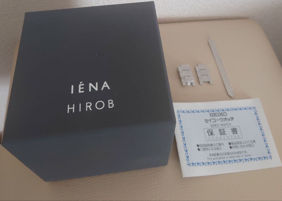 【SEIKO 】Exclusive IENA x HIROB Black 別注