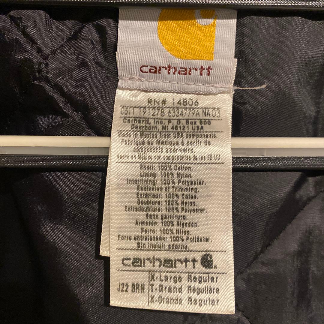 さ*ん様 レアJ22BRN Carhartt カーハート トラディショナルジャケ
