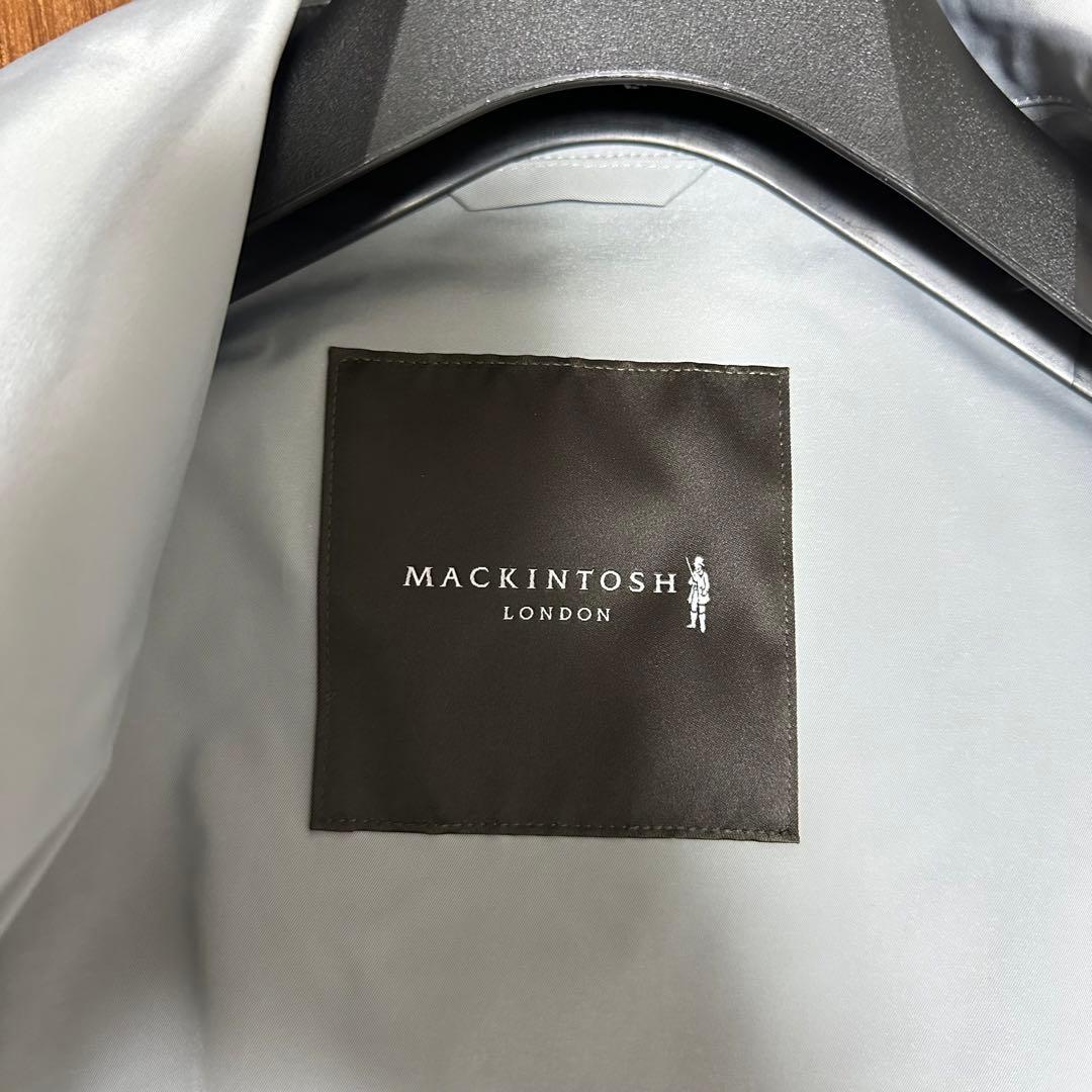 マッキントッシュフィロソフィー　ストレッチツイルステンカラーコート