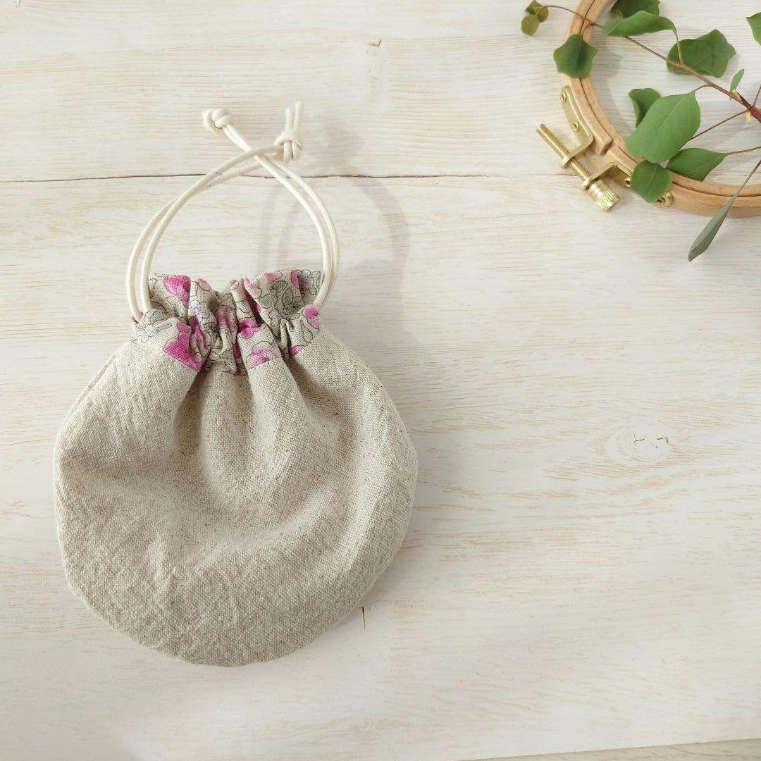 ちっちゃな巾着 サシェ M ／詰替タイプ【フラワーブーケ】