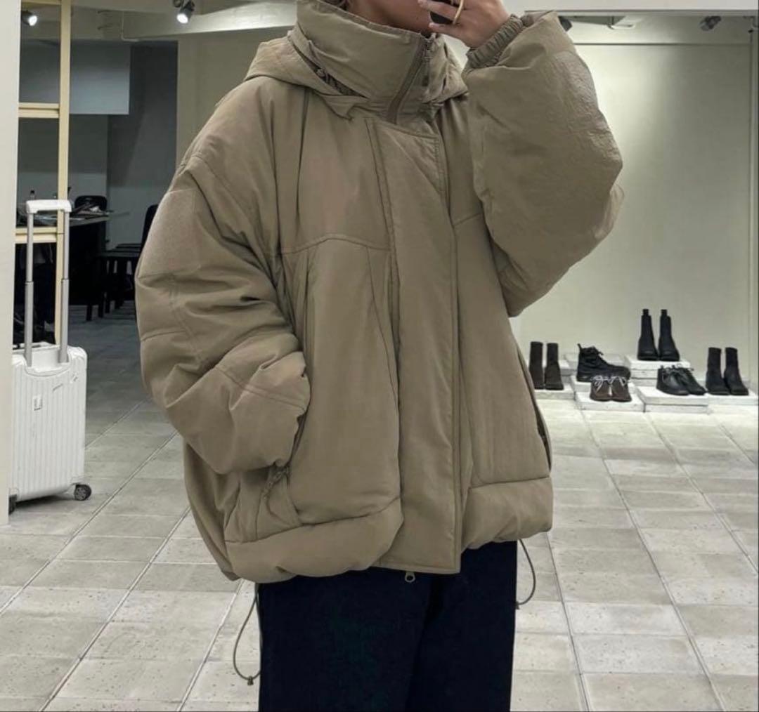 todayful モンスターダウン　未使用タグなし　ベージュ38