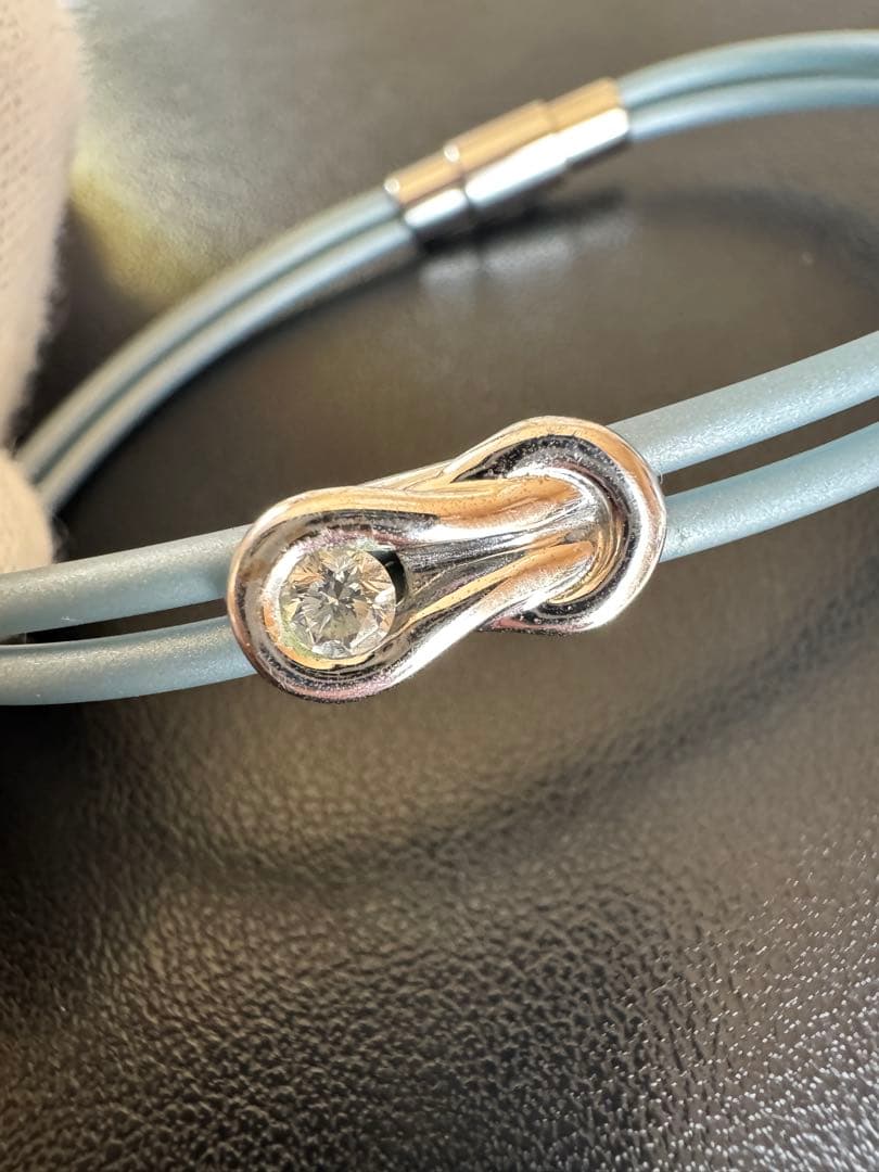 フォーエバーマーク　K18 ブレスレット　ダイヤモンド0.16ct