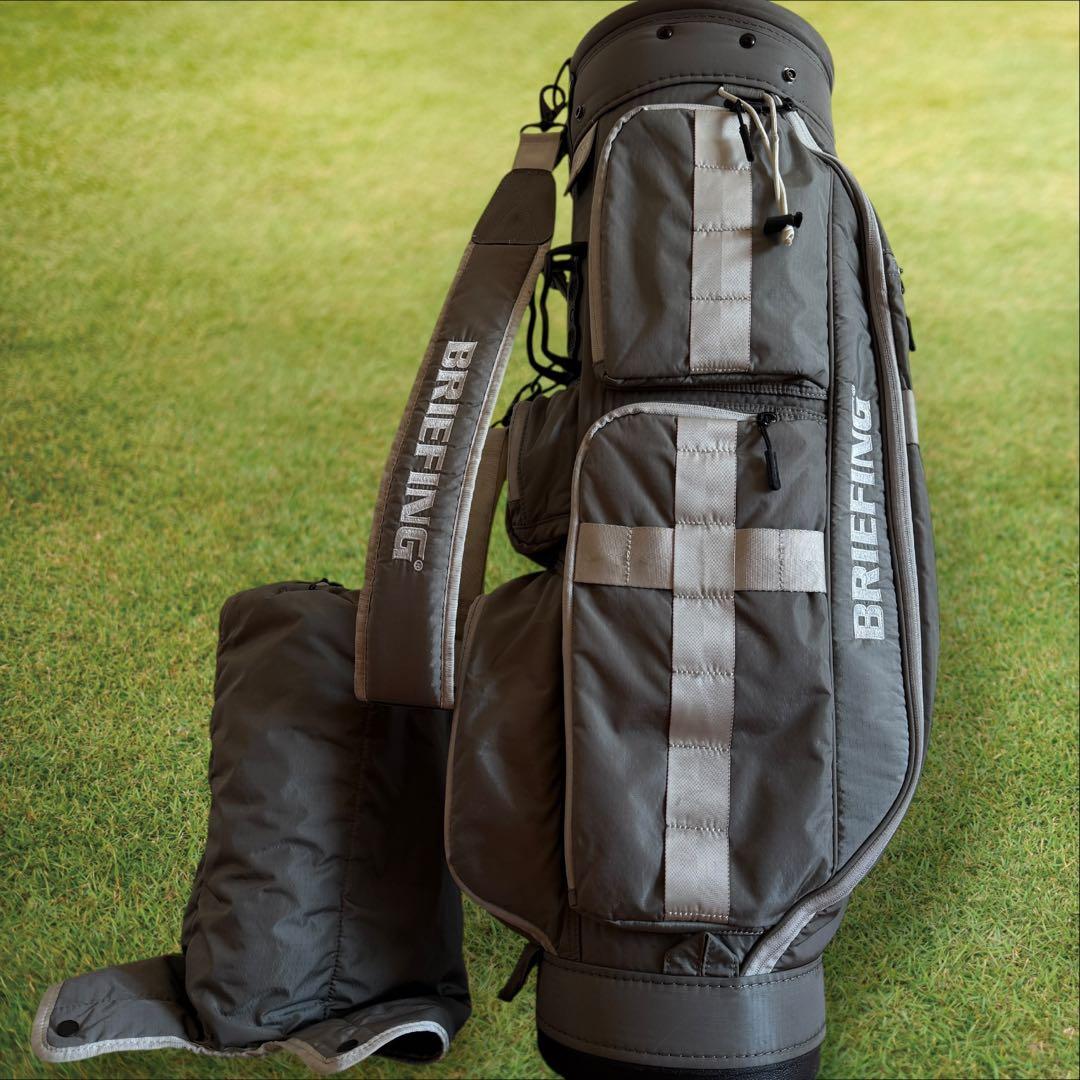 BRIEFING ブリーフィング　キャディバッグ　CR-6 #03 グレー