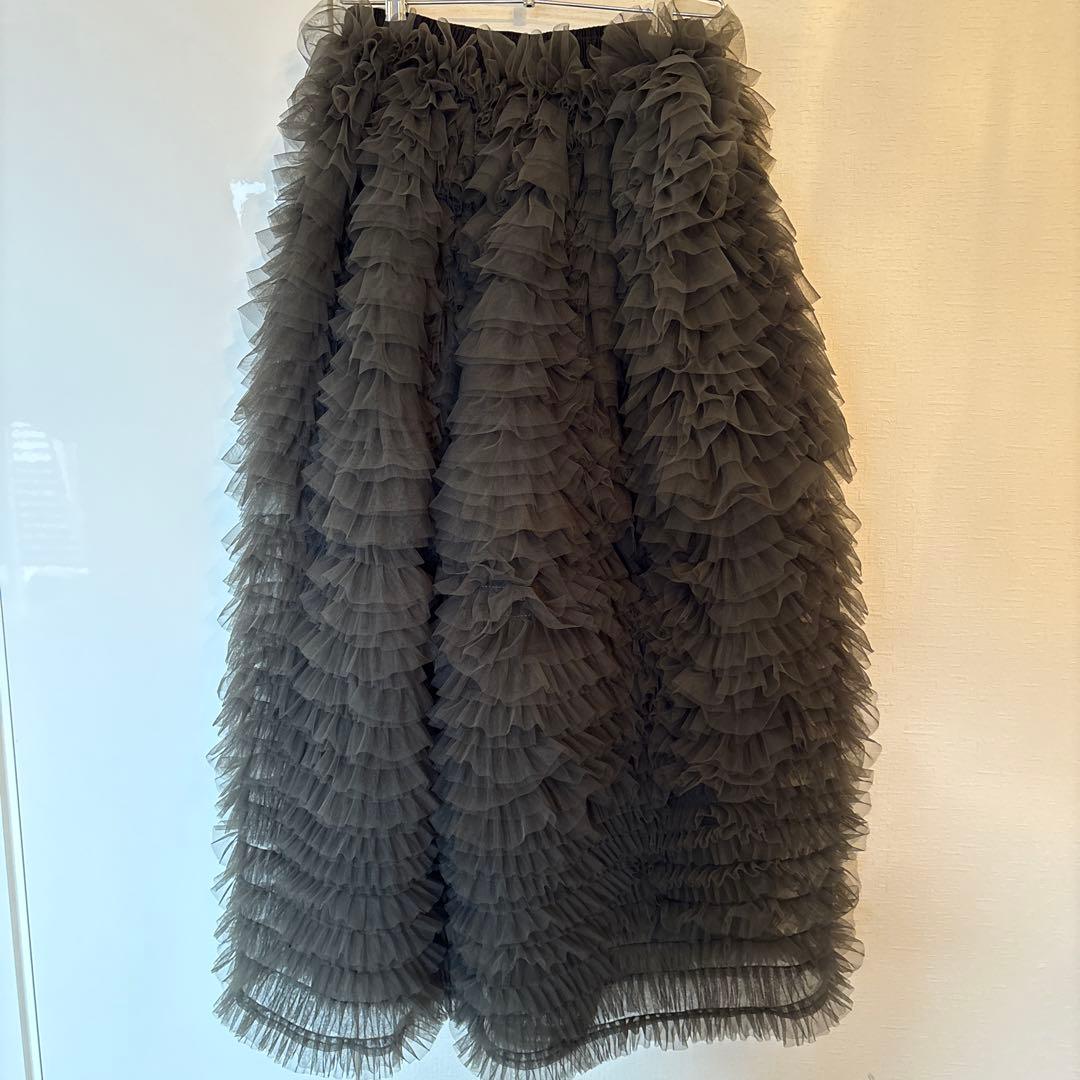 Bibiy. DARLENE SHUSHU SKIRT 正規品　グレー