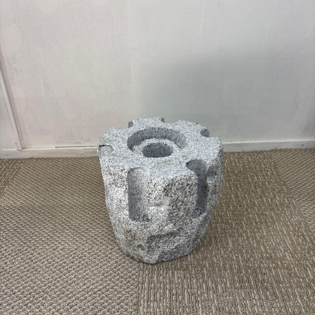 白御影石　オブジェ、アート