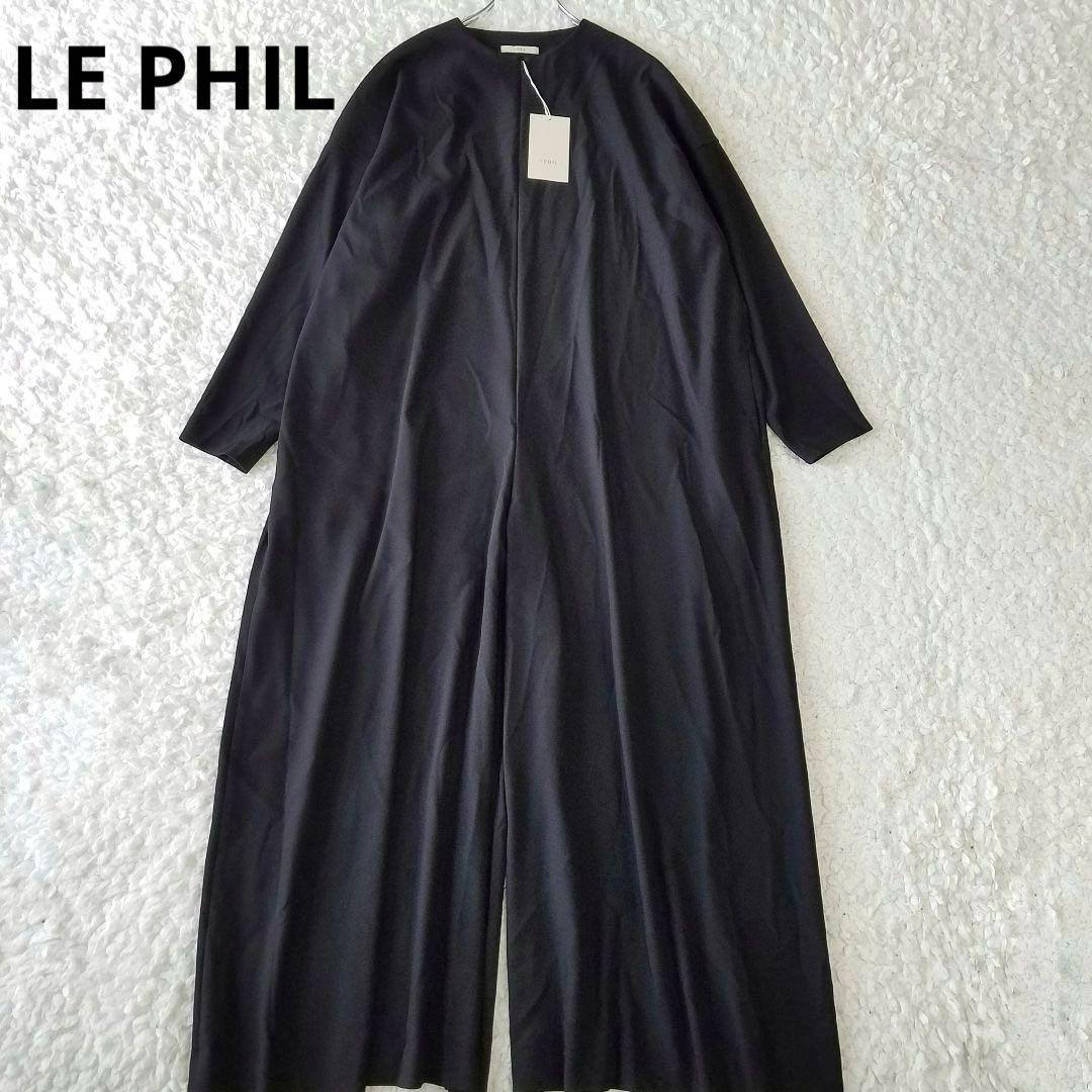 新品タグ付✨ルフィル 2wayツイルコンビネゾン オールインワン ブラック