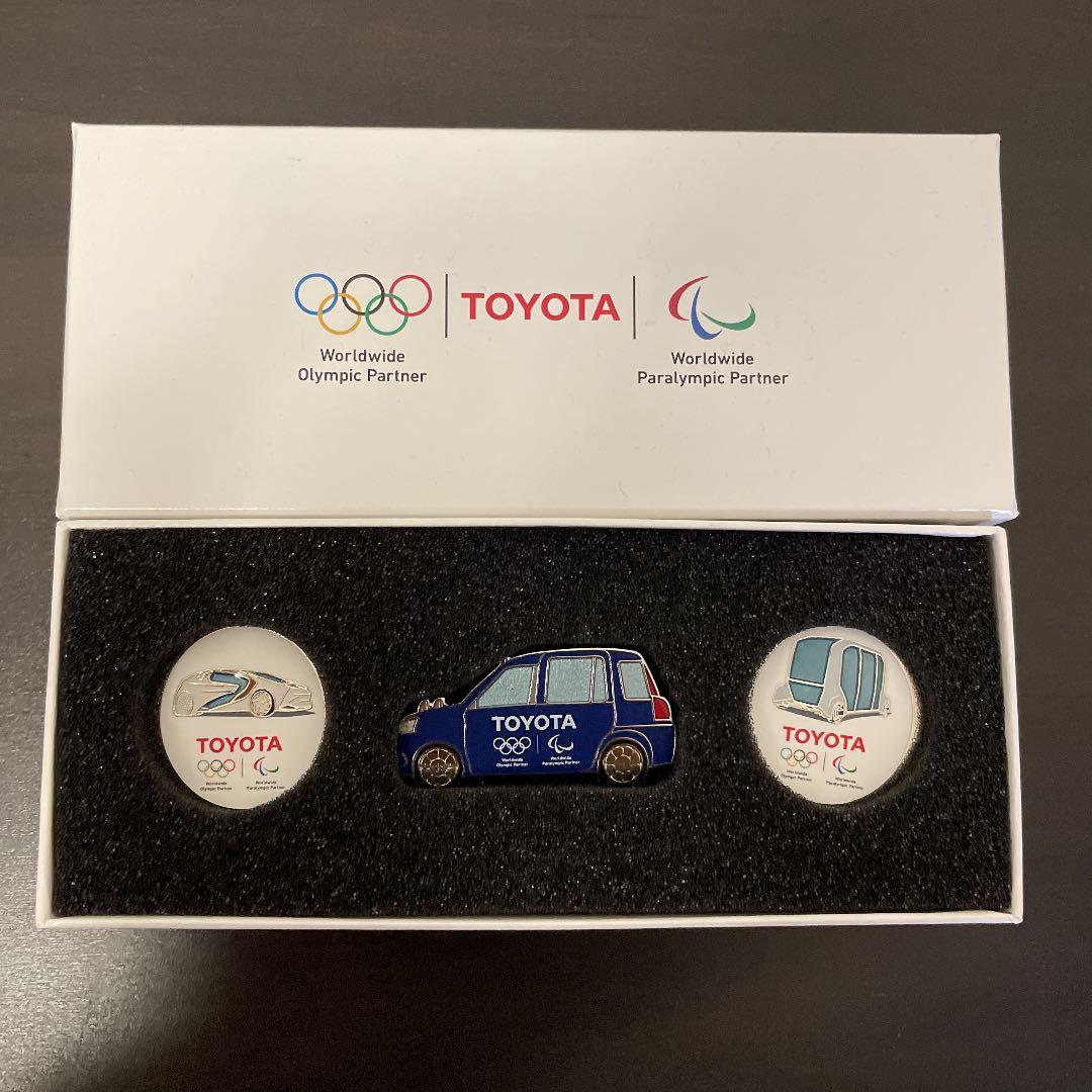 東京2020オリンピックパラリンピックTOYOTAビンバッチタオルセット