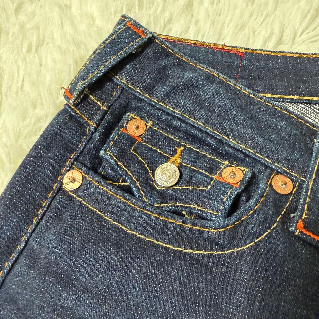 希少✨トゥルーレリジョン デニムパンツ JULIE W27 太ステッチ