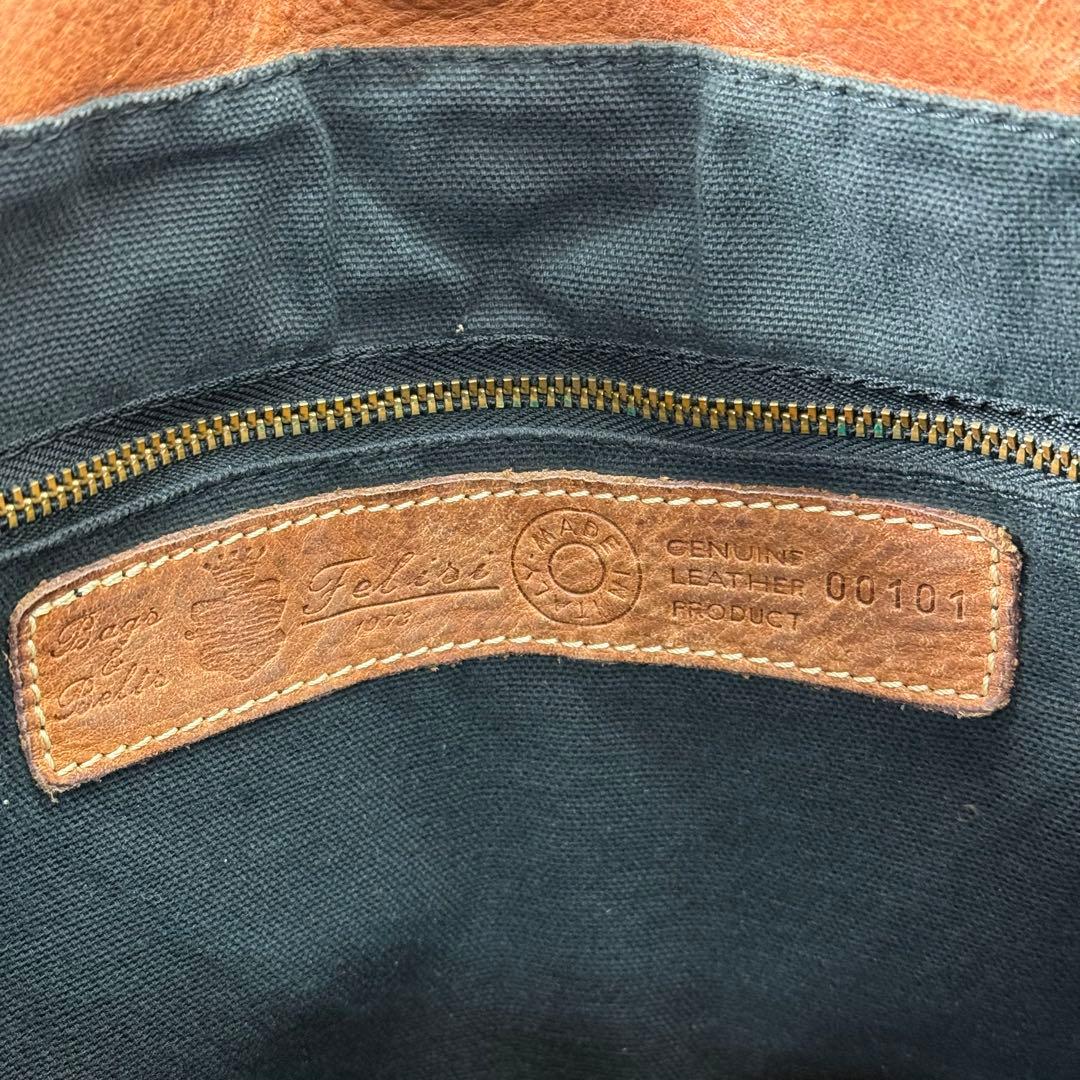 Felisi フェリージ　レザー　トートバッグ　ハンドバック