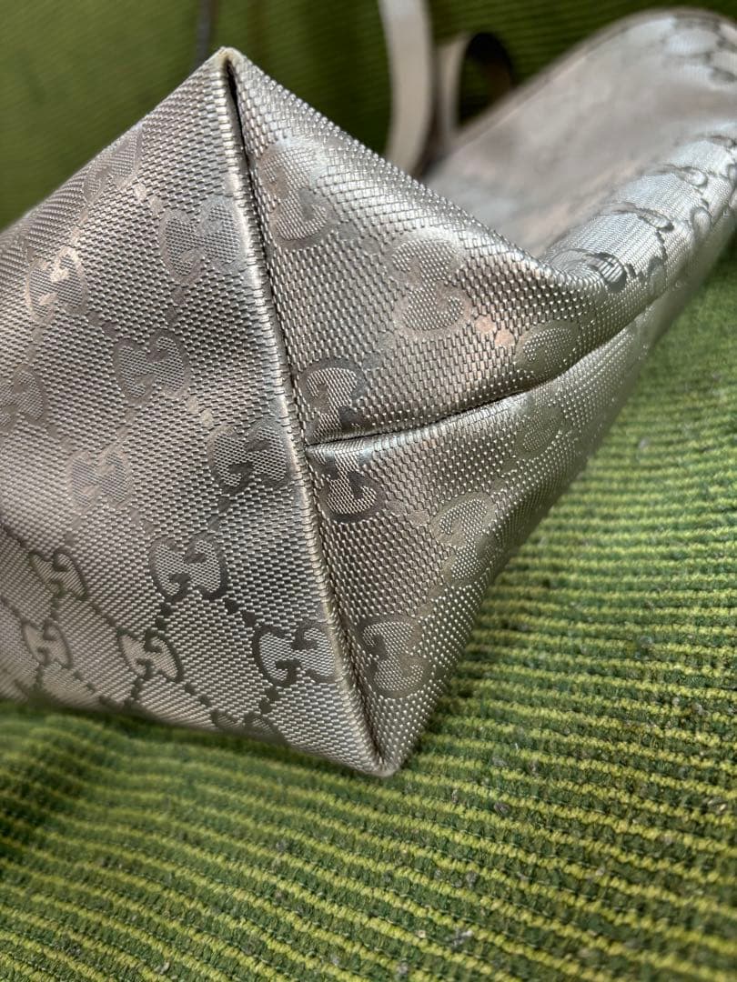 GUCCI グッチ インプリメ トートバッグ GG柄 　＊持ち手にダメージあり