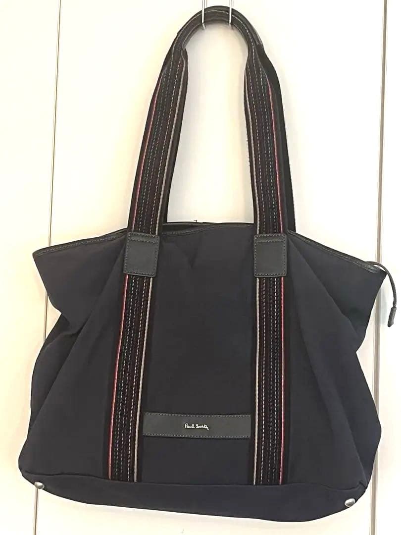 Paul Smithポールスミス　トートバッグ　ビジネスバッグ　マルチストライプ