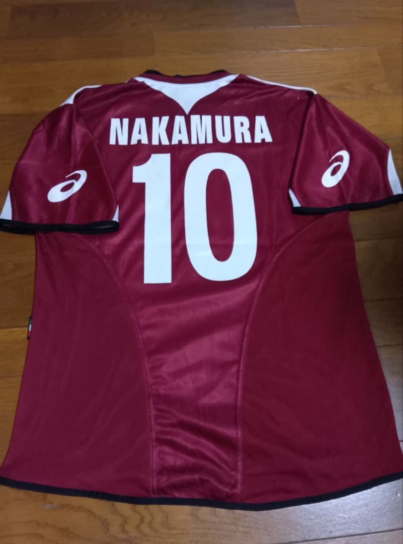 04-05 レッジーナ　中村俊輔　10番　正規品　当時物　美品
