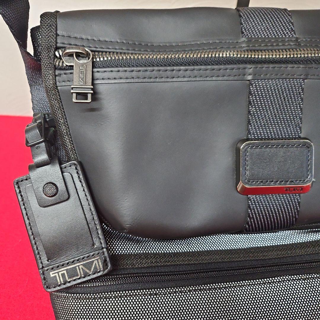 ぼぼ未使用美品★TUMI アルファブラボーバッグ ナイロン レザーメッシュ
