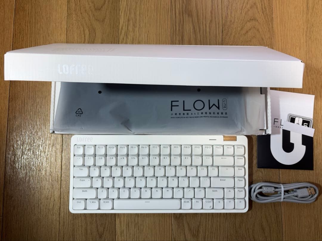 Lofree flow lite 84 ホワイト