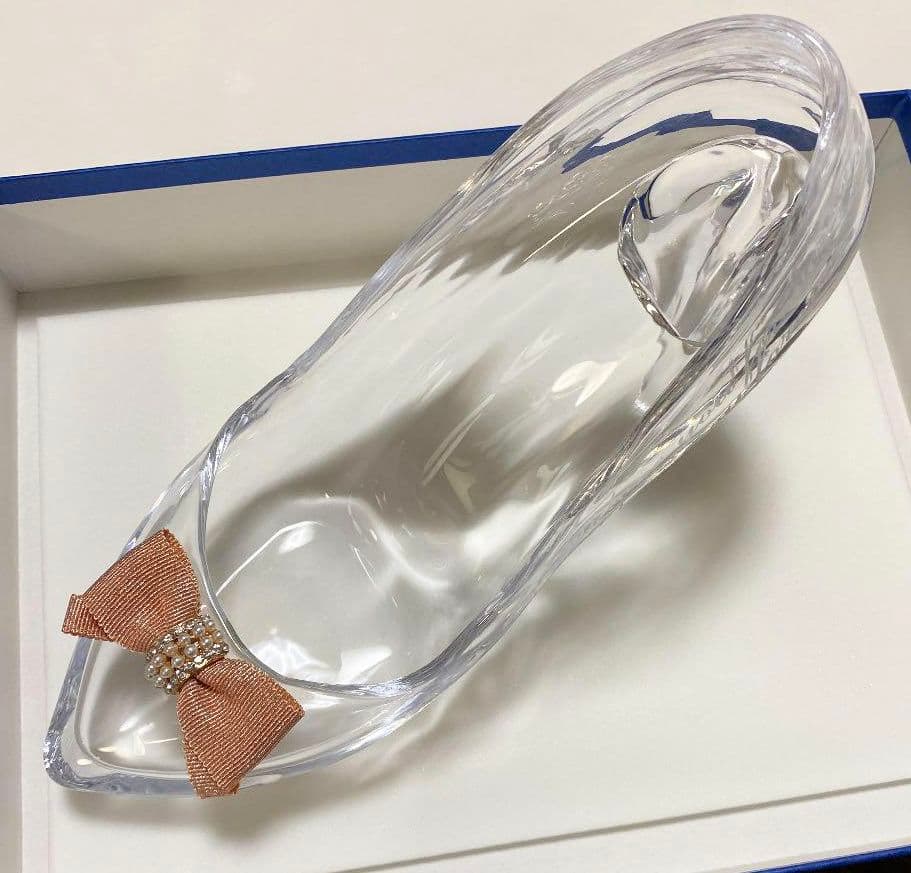 ガラスの靴 エマ 23.5cm リボン