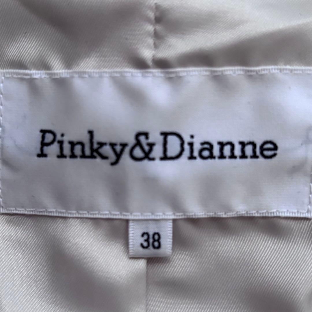 ピンキー＆ダイアン ラム ナポレオン ライダース レザージャケット 38