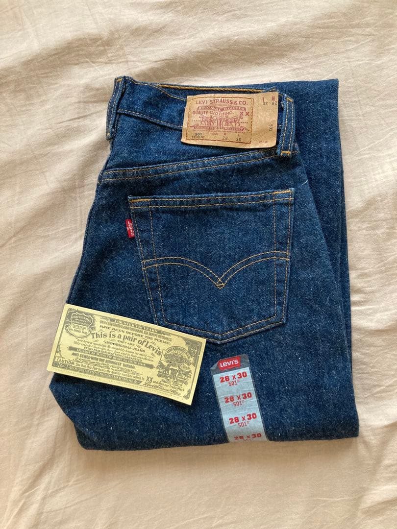 新品未使用 Levis501 デッドストック 90s アメリカ製 student