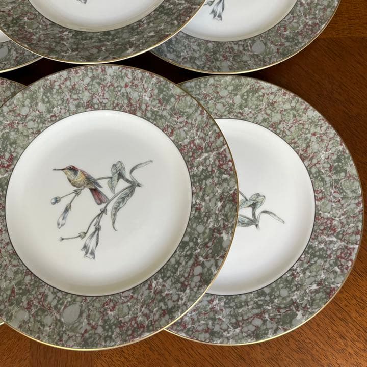 【未使用美品】ウェッジウッド★ハミングバード★デザート皿　2枚