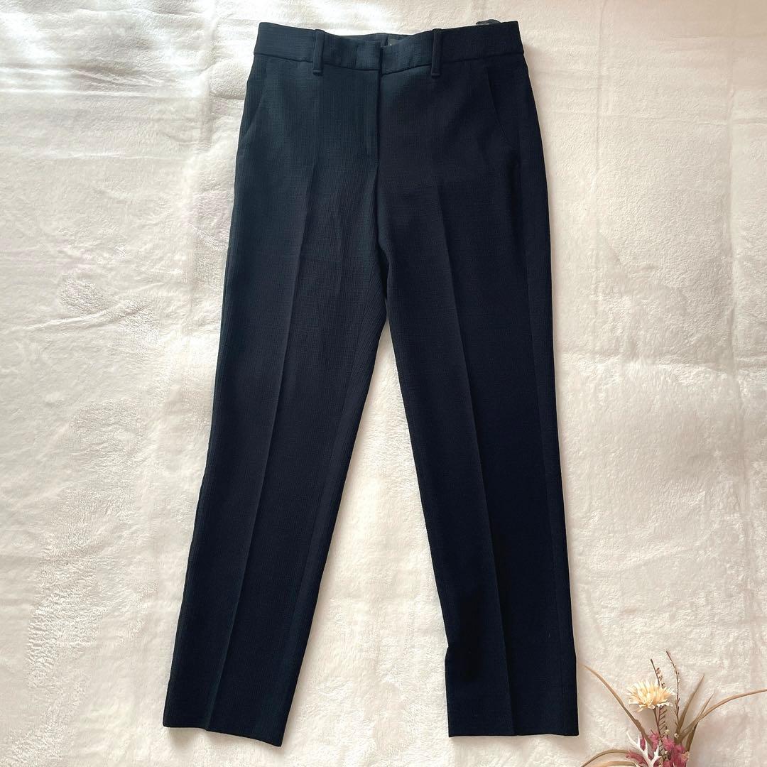 極美品⭐︎EMPORIO ARMANI 黒 ストレッチ パンツスーツ セットアップ