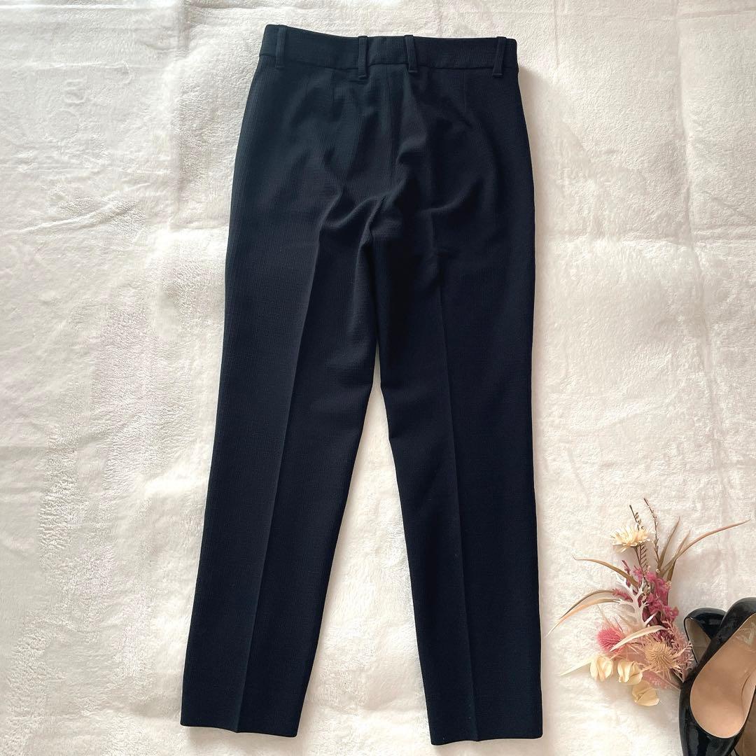 極美品⭐︎EMPORIO ARMANI 黒 ストレッチ パンツスーツ セットアップ