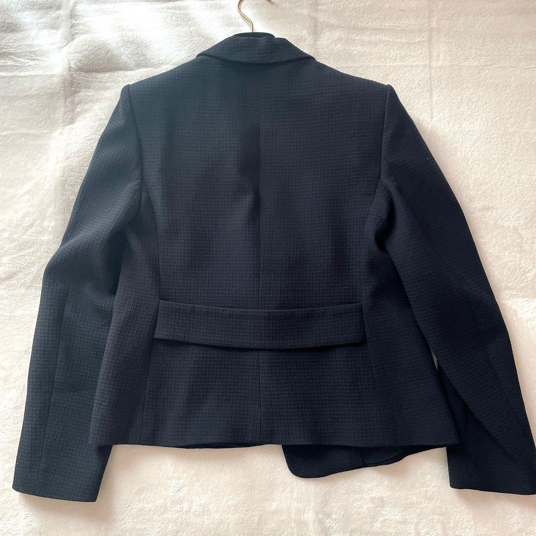 極美品⭐︎EMPORIO ARMANI 黒 ストレッチ パンツスーツ セットアップ