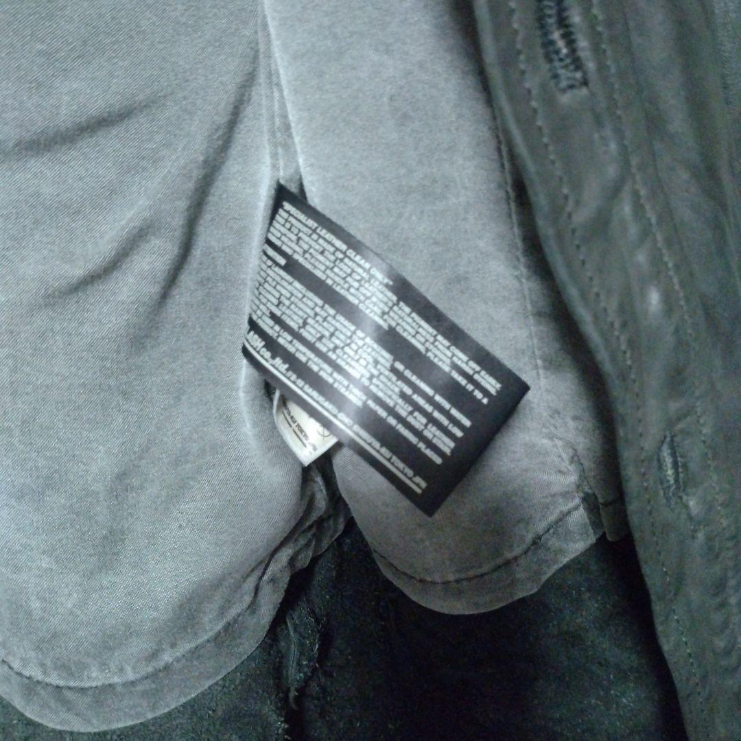 イサムカタヤマバックラッシュ　本革　シングルライダース　ブラック　3　Ｌサイズ