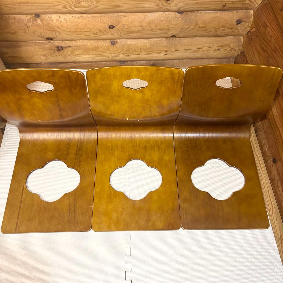 HIKARI 光製作所 曲げ木座椅子 6脚セット 和モダン 座椅子