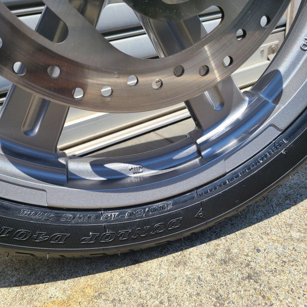 FXST　ソフテイルスタンダード　純正タイヤホイールセット