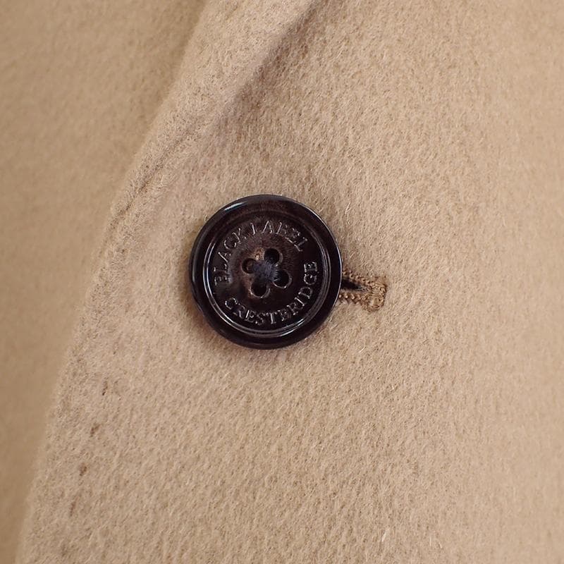 ブラックレーベル クレストブリッジ チェスターコート M ベージュ ウール