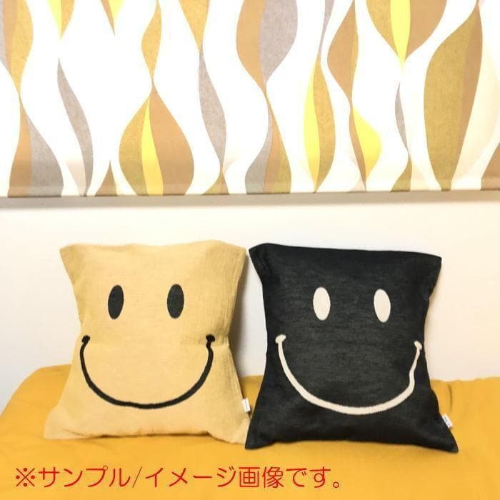 ４点 アメリカ製 Cross Canvas スマイル クッションカバー ミックス