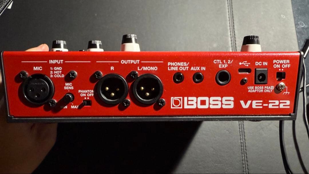 BOSS VE-22 ボーカルパフォーマー