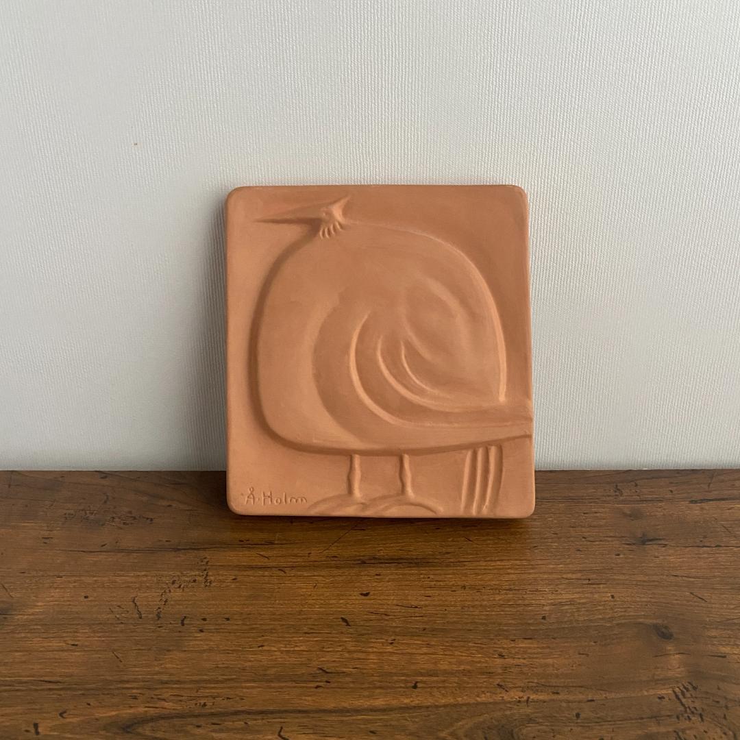 Ake Holm オーケホルム 陶板 スウェーデン 北欧 ヴィンテージ