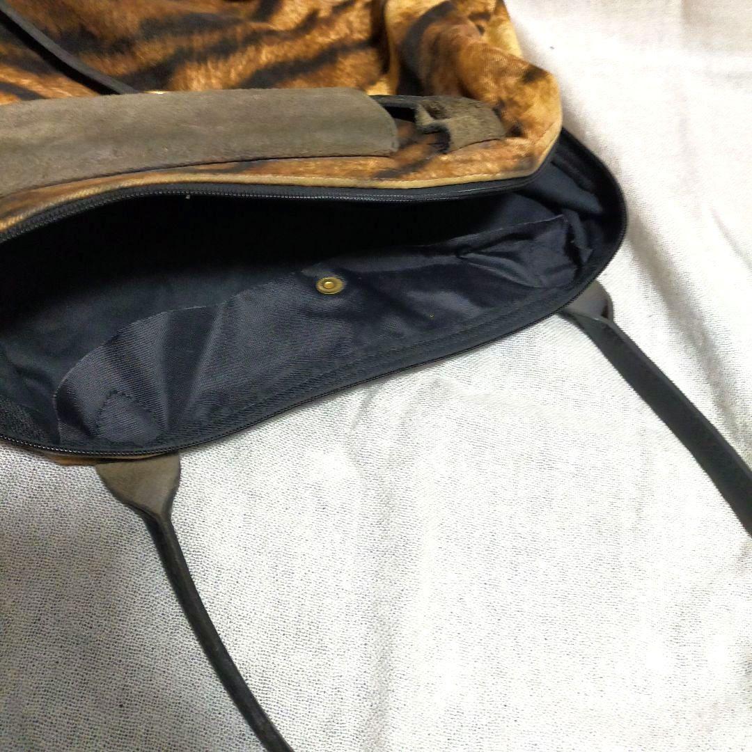 【希少】 LONGCHAMP ロンシャン トートバッグ レオパード柄 豹柄