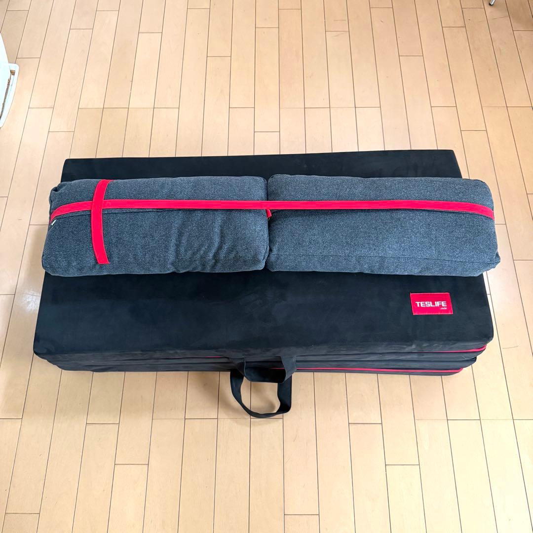 美品 Tesla テスラライフ T1 フォールディングマット 車中泊 キャンプ