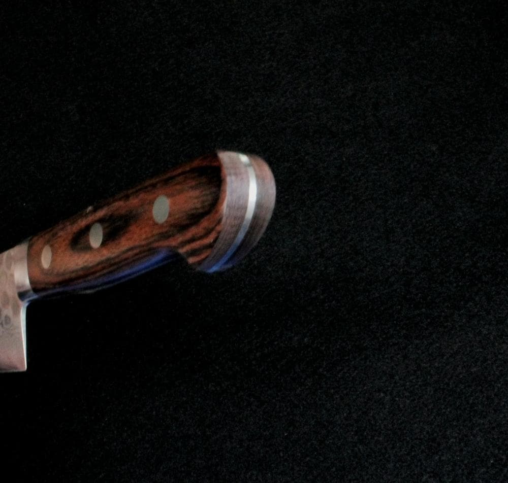 t*e様 VG10 ダマスカス 牛刀包丁180mm G1703 月光作
