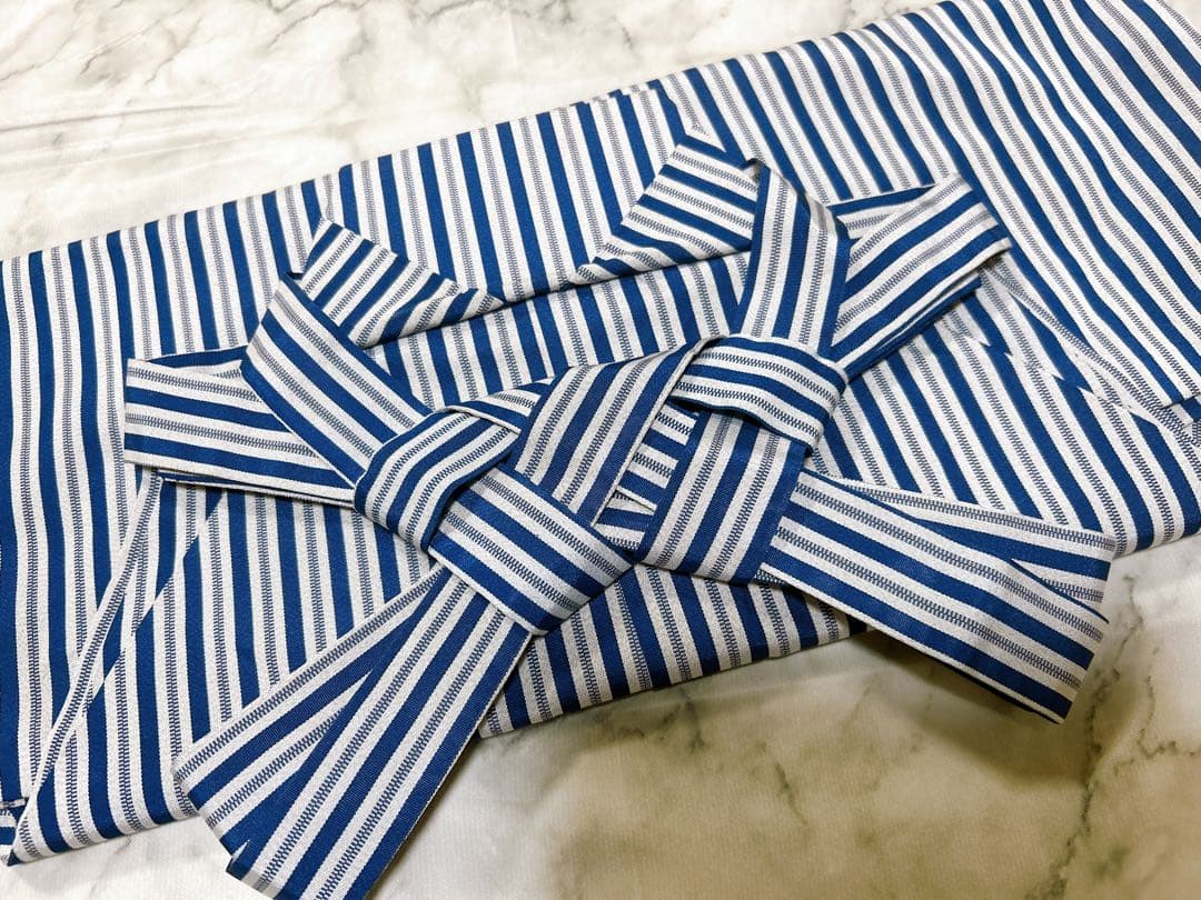 3歳セット♡七五三　男の子　鷹　青　紺色系　縦縞袴