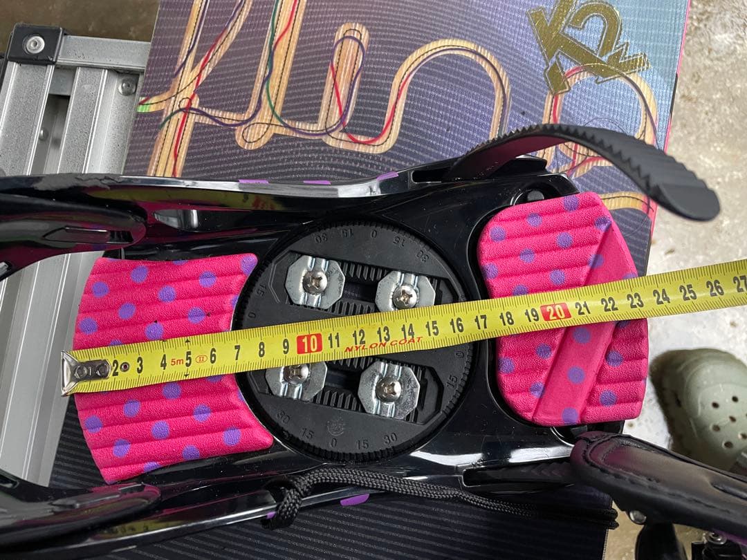 さ*様 K2 Lunar スノーボード 146cm ビンディング ケース付き ス