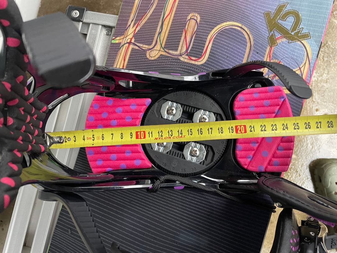 さ*様 K2 Lunar スノーボード 146cm ビンディング ケース付き ス