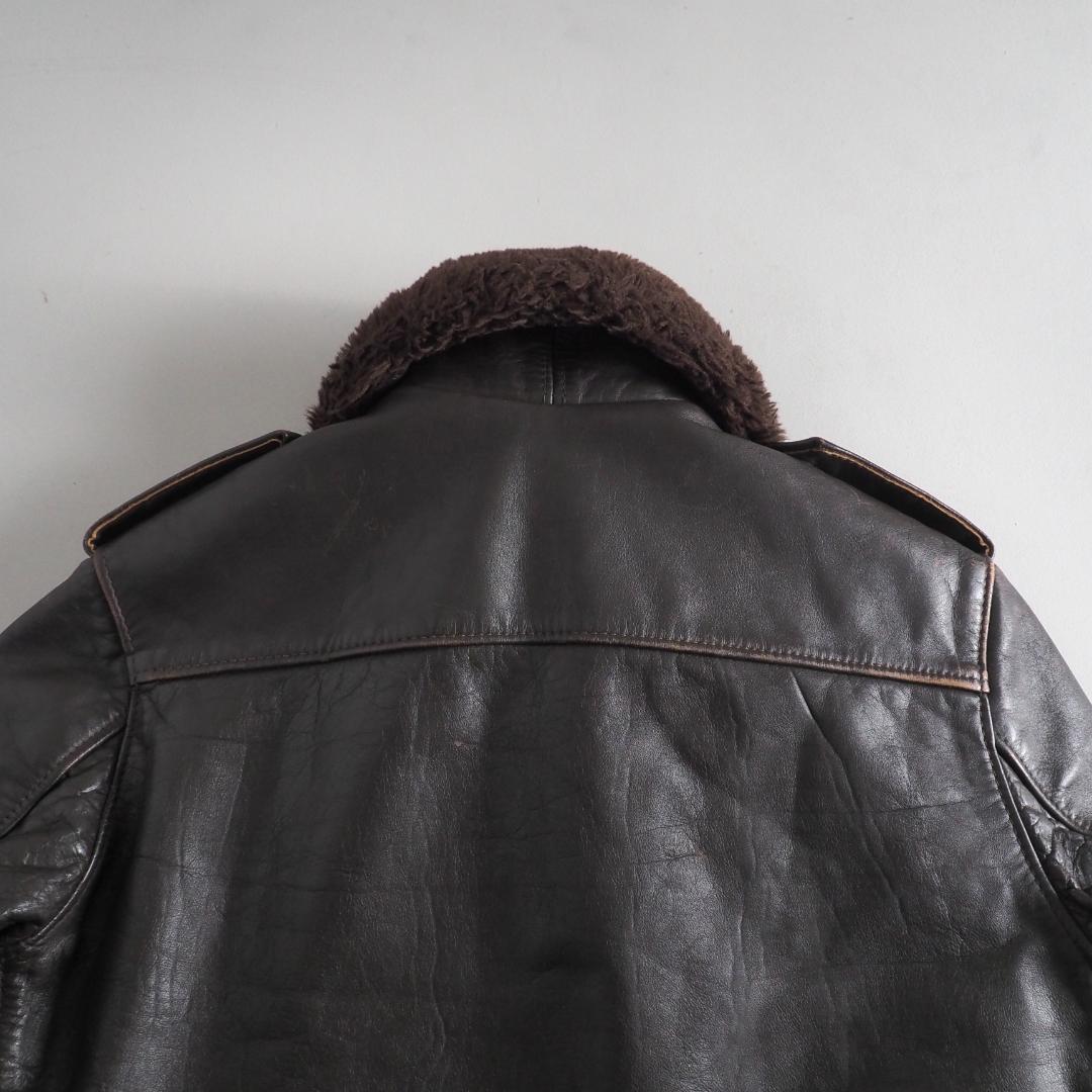 Schott　ショット　38　ライダースジャケット　G-1　ライナー付き　本革