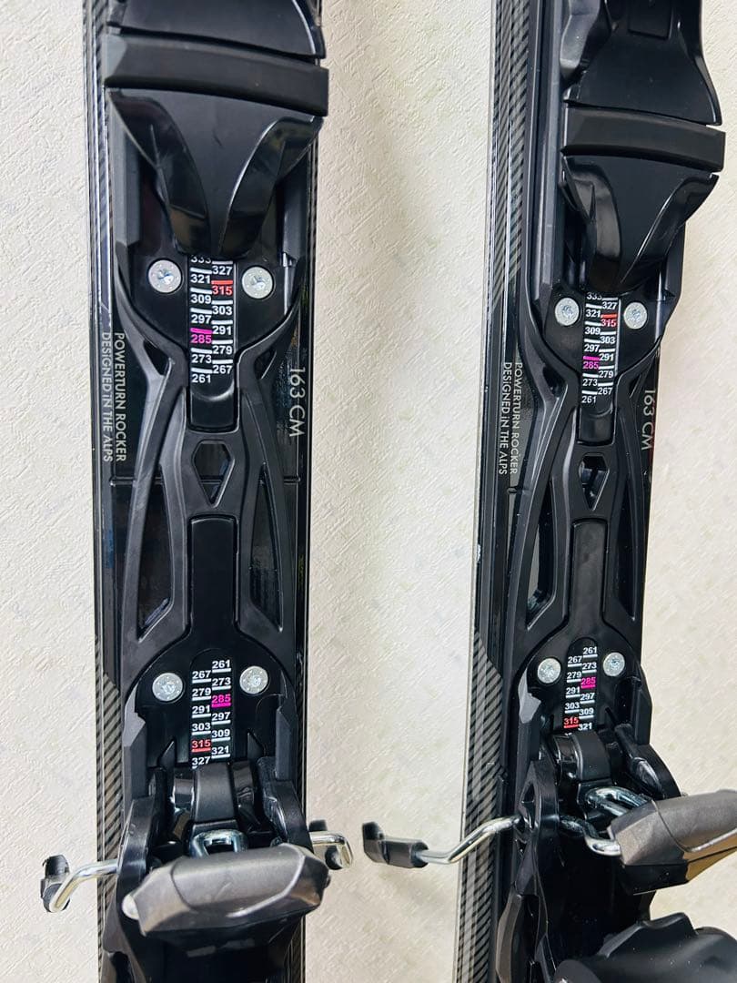 ロシニョール　PURSUIT 100　スキー板　163cm　ビンディング　セット