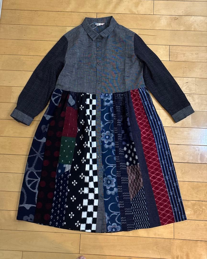 久留米絣　新品タグ付き