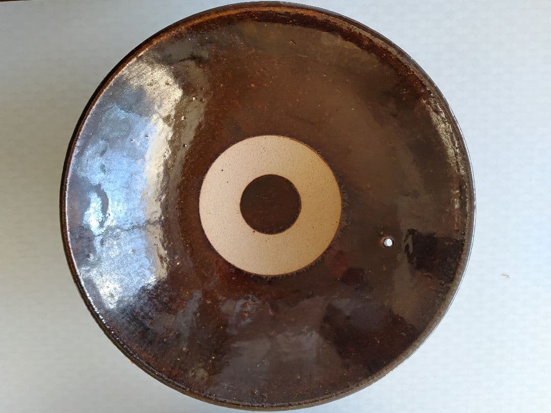 土鍋 陶器製 茶色 丸型