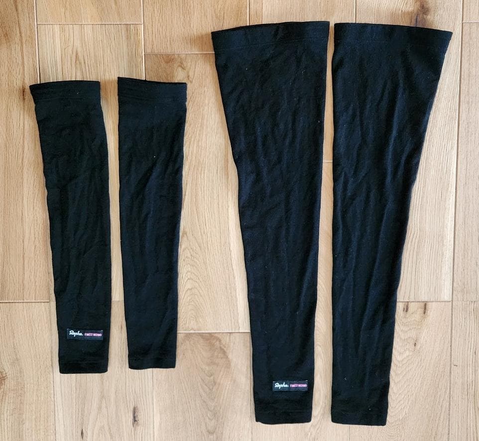 Rapha ラファ メリノ アーム＆レッグウォーマーセット　Sサイズ