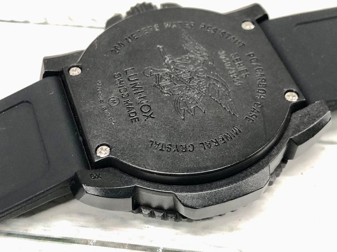 【ジャンク】LUMINOX ネイビーシールズ カラーマーク 3051.BO