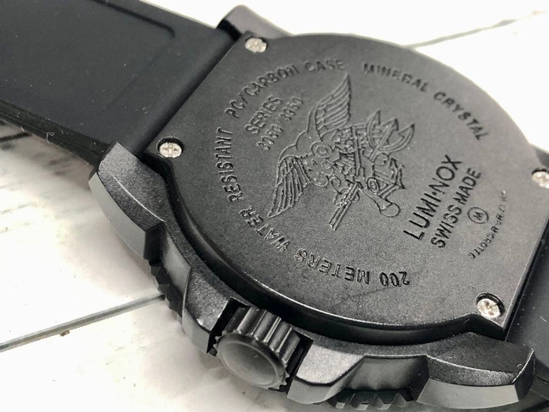 【ジャンク】LUMINOX ネイビーシールズ カラーマーク 3051.BO