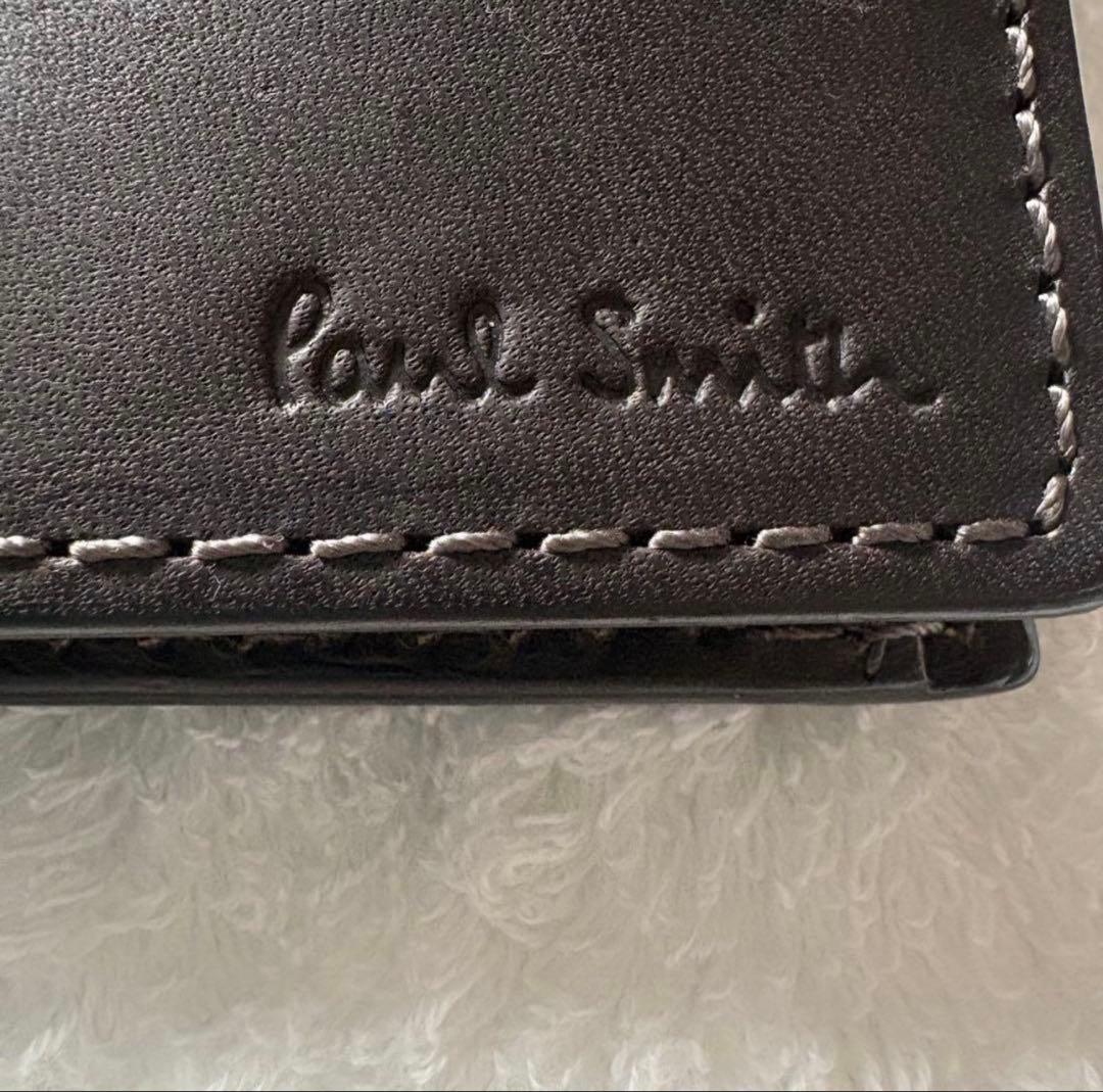 Paul Smith 新品未使用 二つ折り財布 ブラック