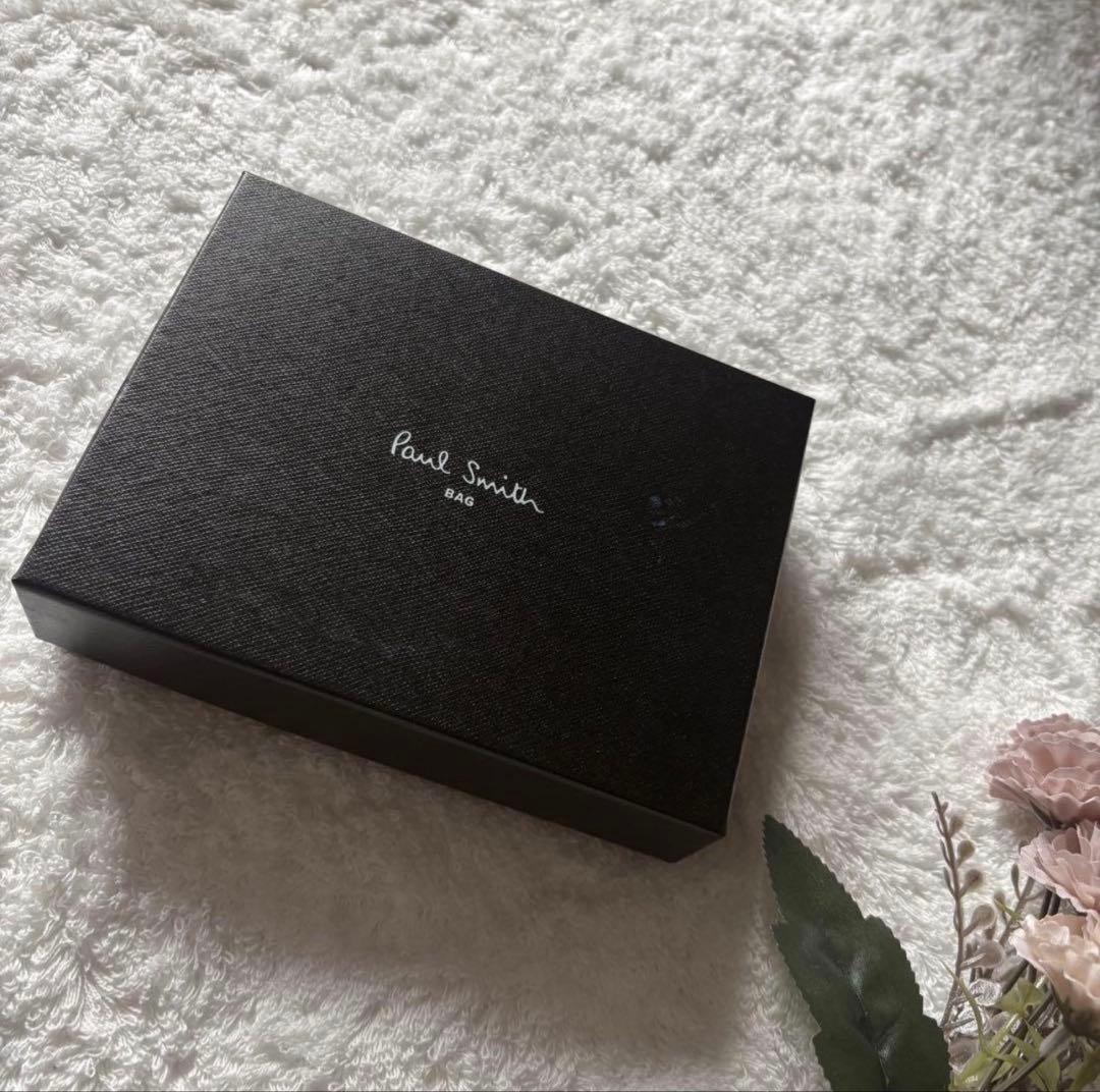 Paul Smith 新品未使用 二つ折り財布 ブラック