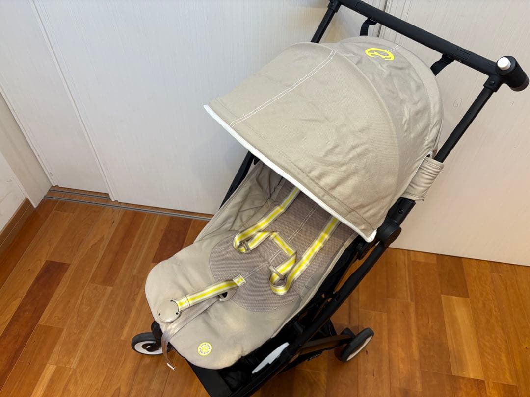 ベビーカー 折りたたみ軽量B型 cybex リベル 2023 ワンプルハーネス付