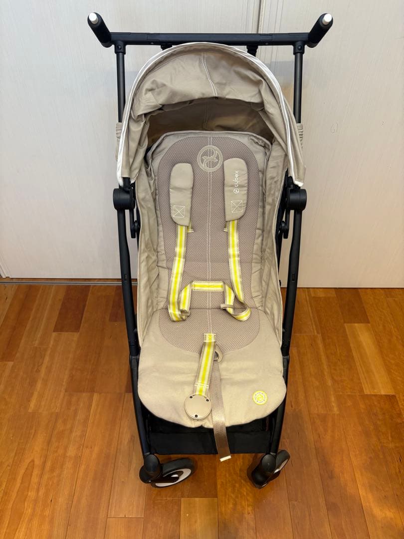 ベビーカー 折りたたみ軽量B型 cybex リベル 2023 ワンプルハーネス付